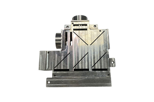 How does hardware five-axis parts processing achieve single-clamping, high-rigidity molding of complex curved parts for large-sized silicon wafer transfer mechanisms?